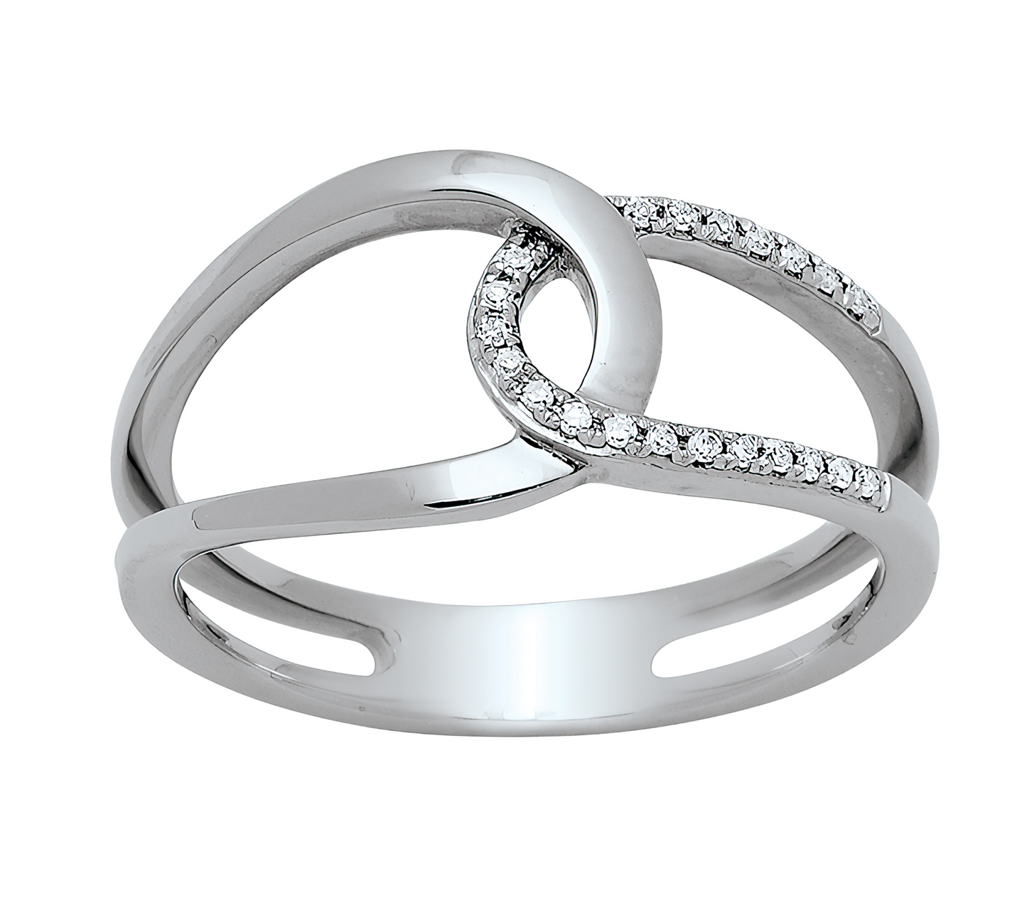 Intertwined ring