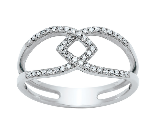 Intertwined V Ring