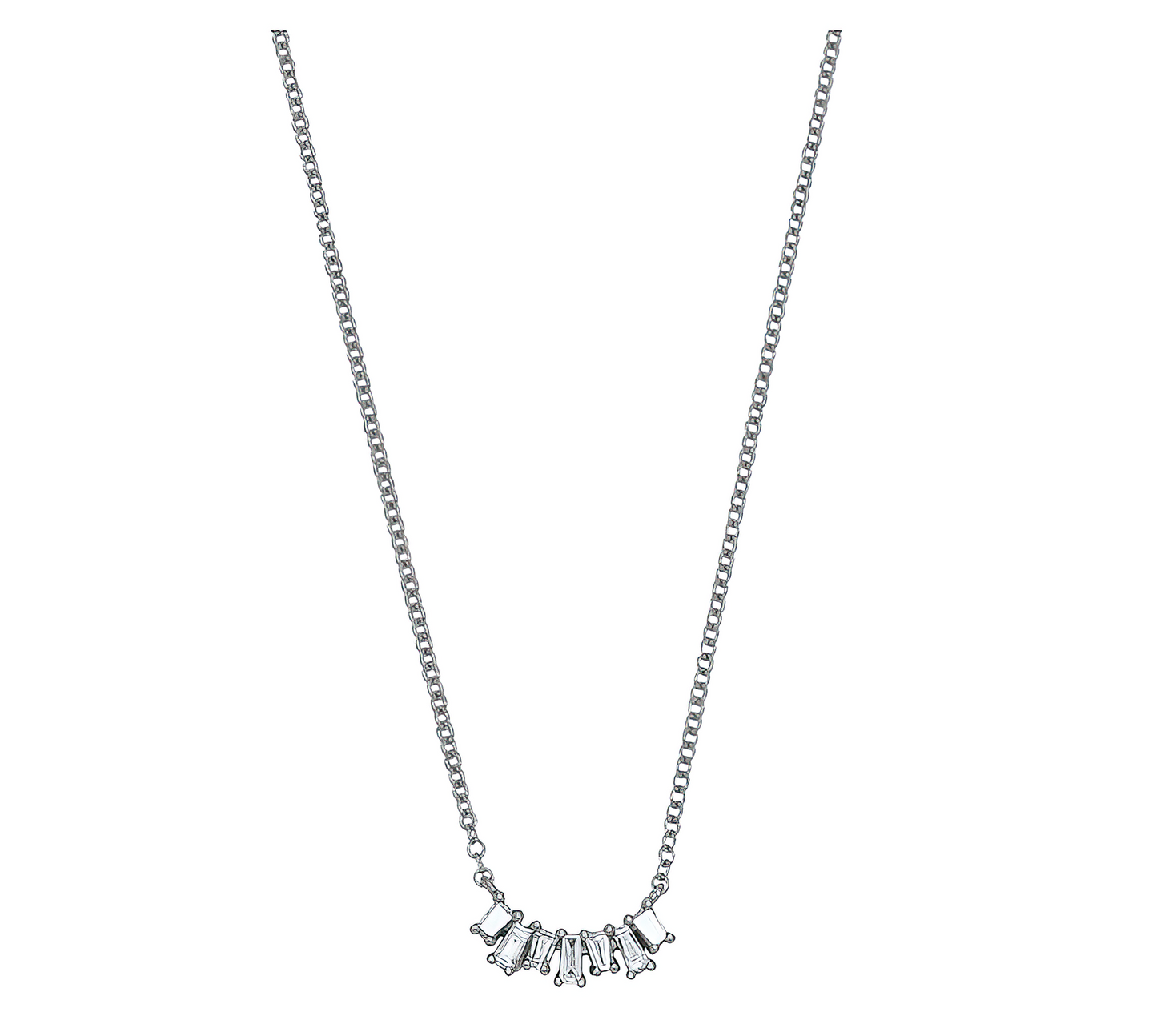 Diamond dance necklace