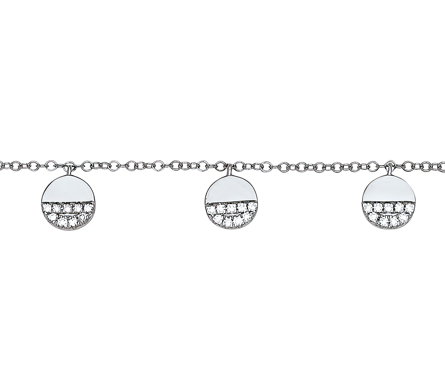 Half lozenge bracelet