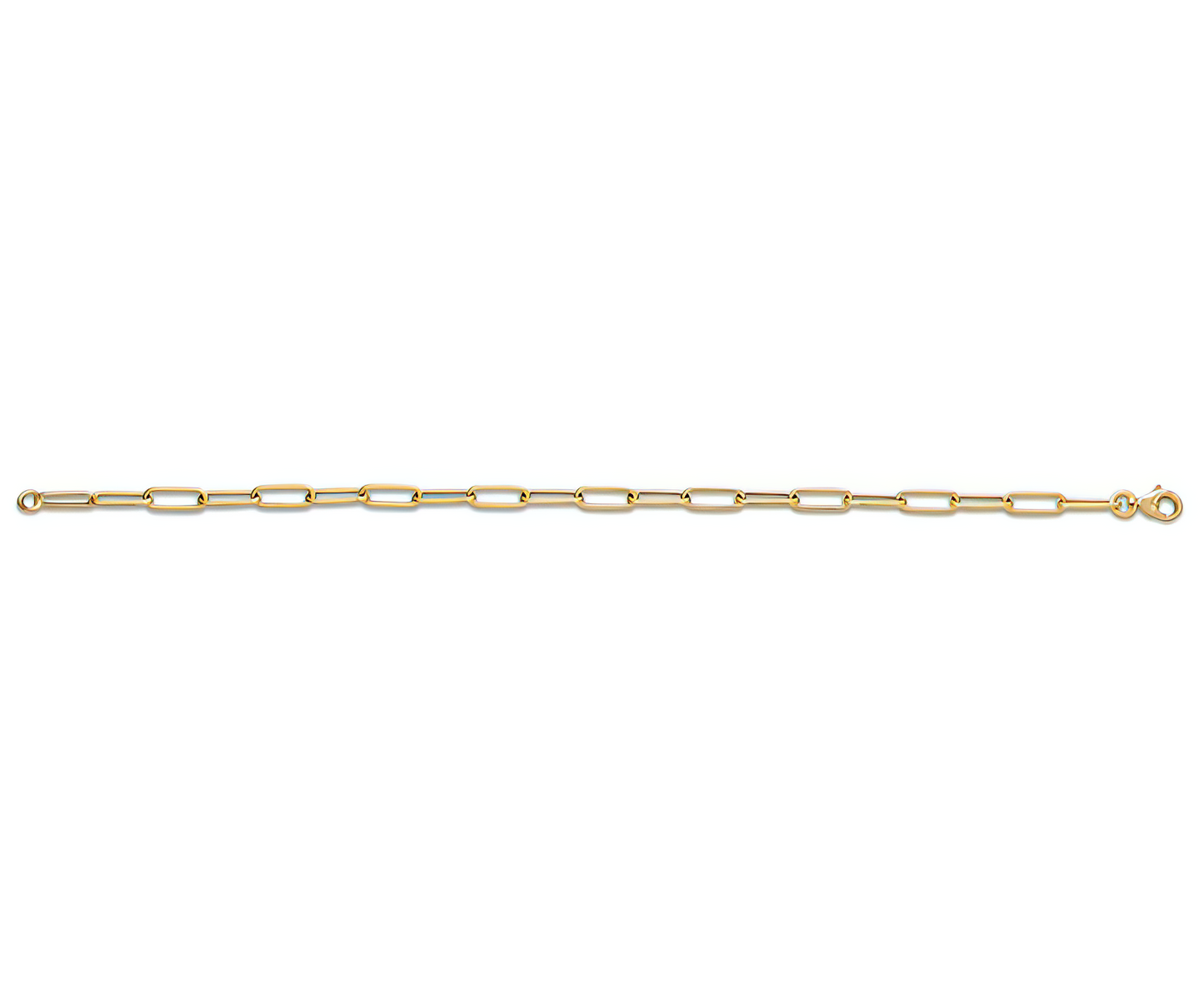 Bracelet maille rectangle 3mm