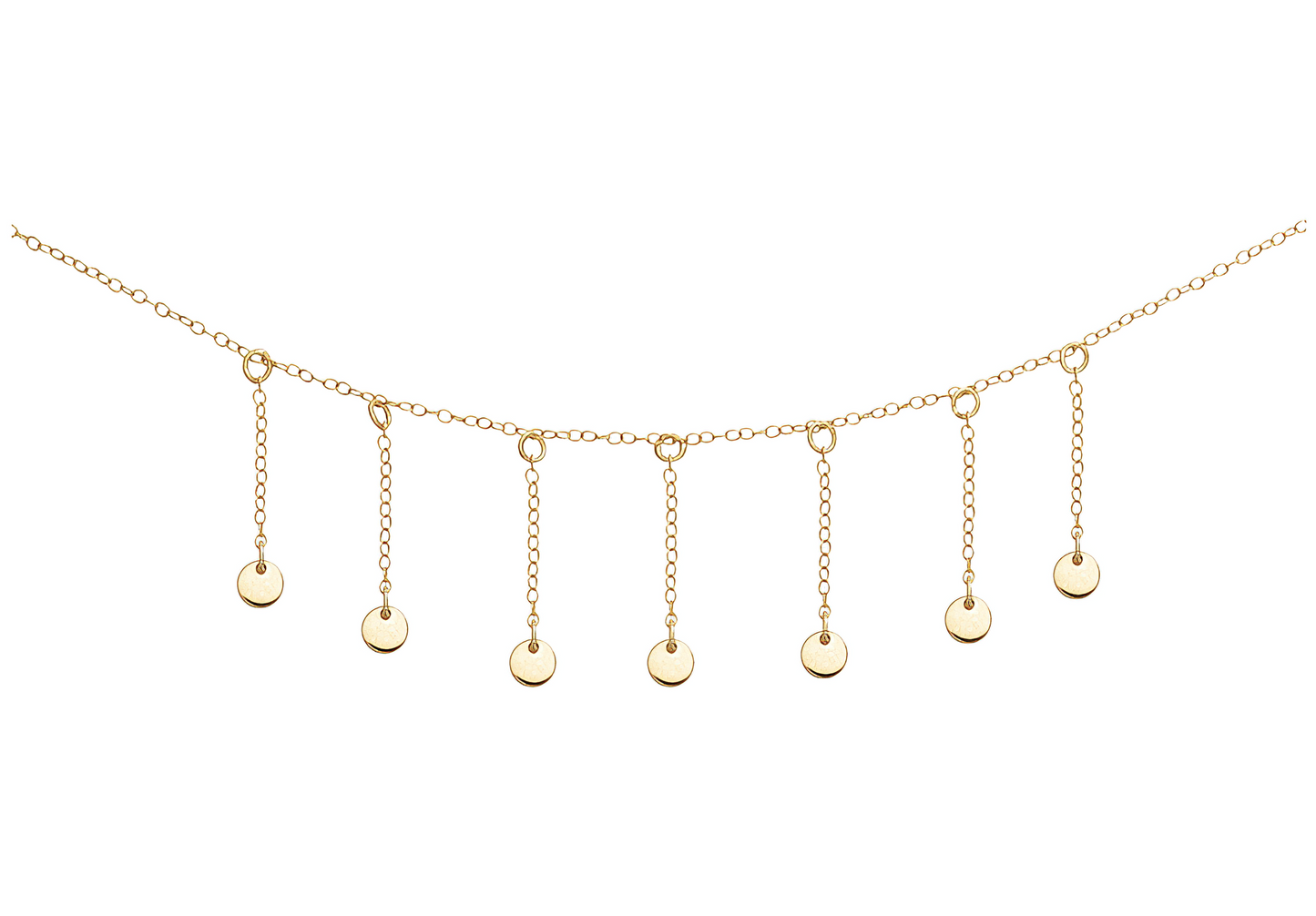 Collier danse d'or