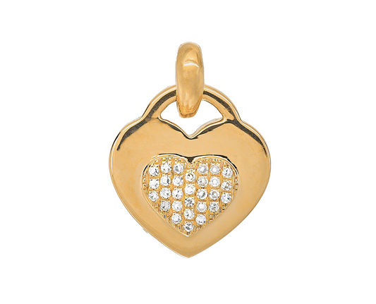 Royal heart pendant